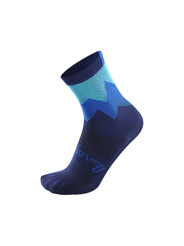 LÖFFLER Herren Radsocken Style blau | 43-46