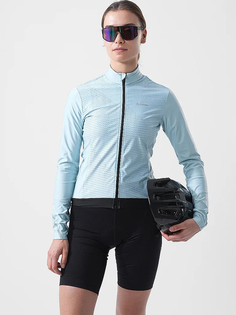 LÖFFLER Damen Radtrikot Cora Hotbond hellblau | 40