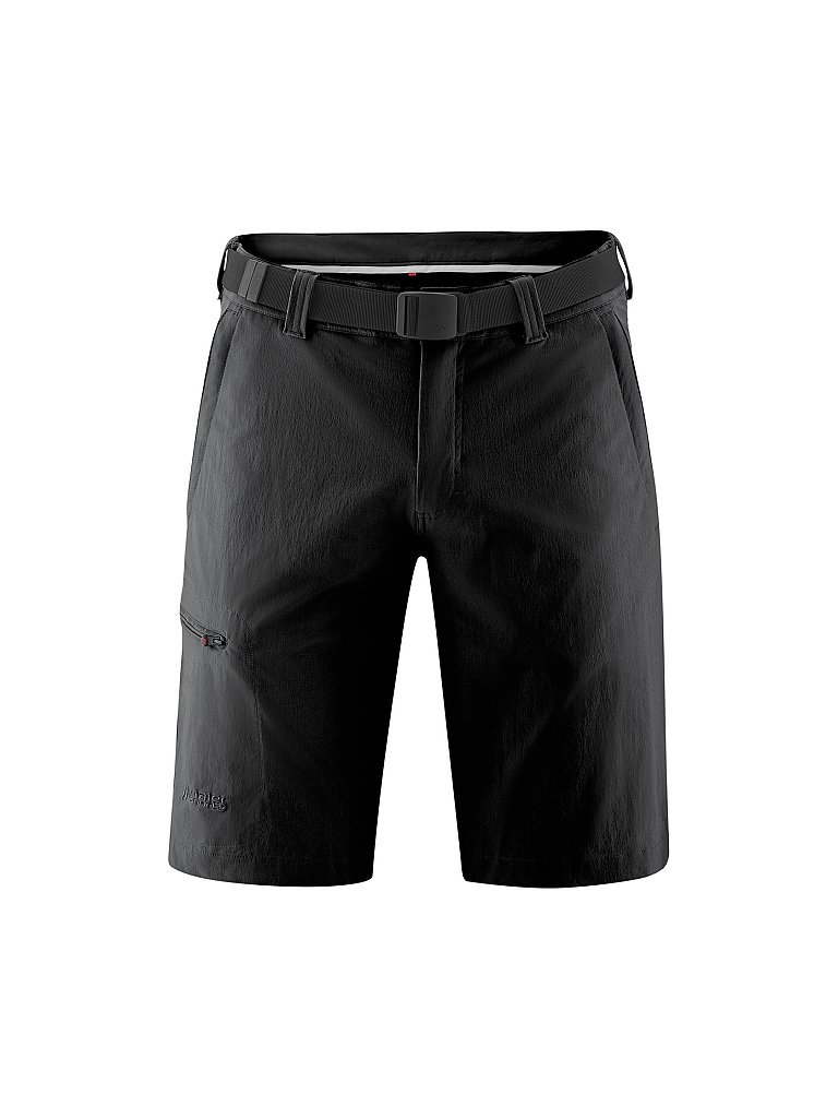 maier sports Wandershort Dryprotec UV-Schutz Schwarz