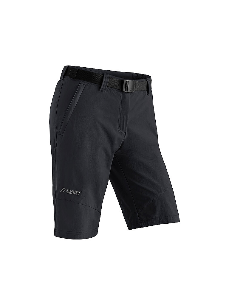 maier sports Wanderbermuda Sommer Schwarz