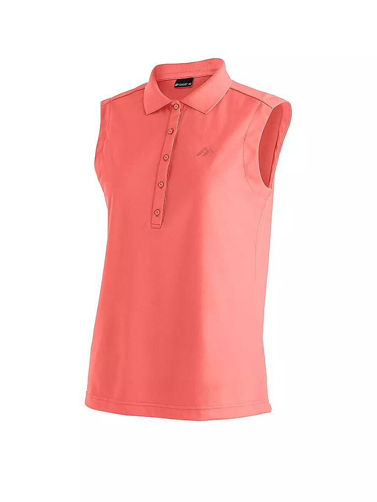 MAIER SPORTS | Damen Funktionspolo Ulrike | koralle