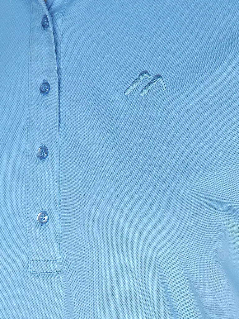 MAIER SPORTS | Damen Funktionspolo Ulrike | hellblau