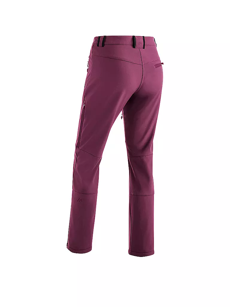 MAIER SPORTS | Damen Wanderhose Adakit  mit Schneefang | dunkelrot