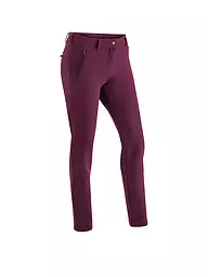 MAIER SPORTS | Damen Wanderhose Helga Slim | dunkelrot