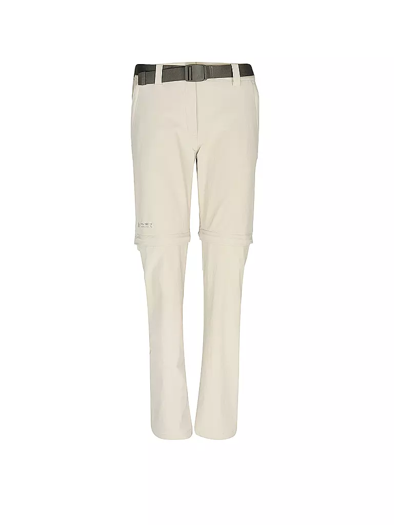 MAIER SPORTS | Damen ZipOff-Wanderhose Inara Slim Zip | beige