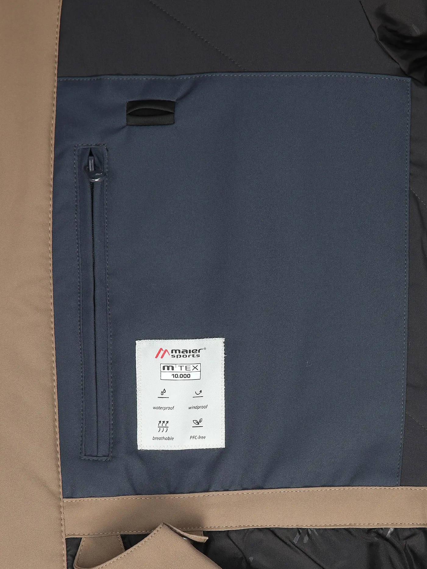 MAIER SPORTS | Herren Skijacke Beskid | hellbraun