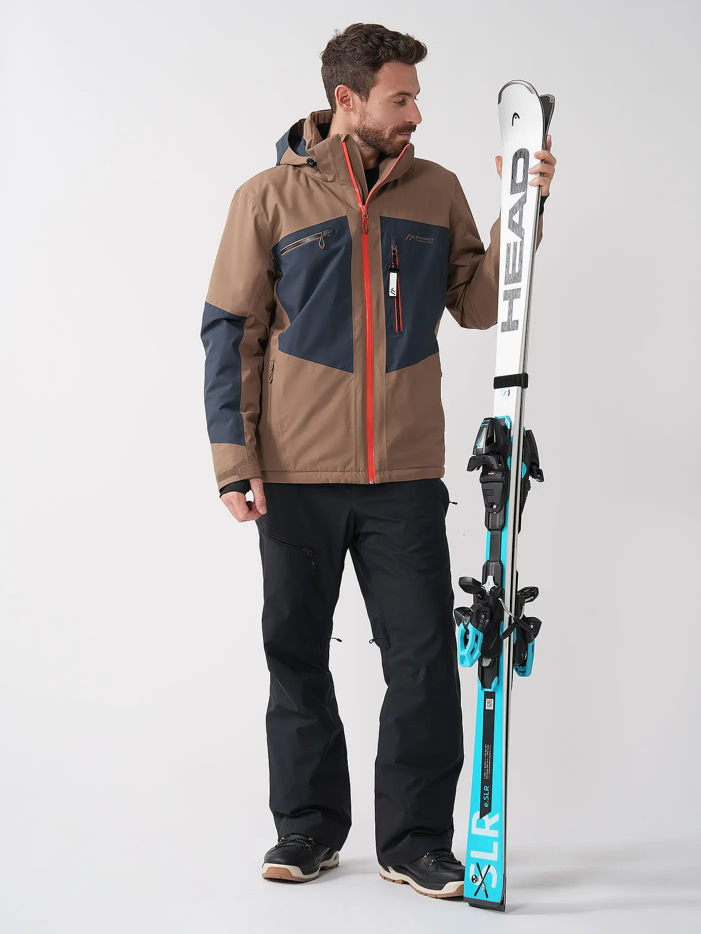 MAIER SPORTS | Herren Skijacke Beskid | hellbraun