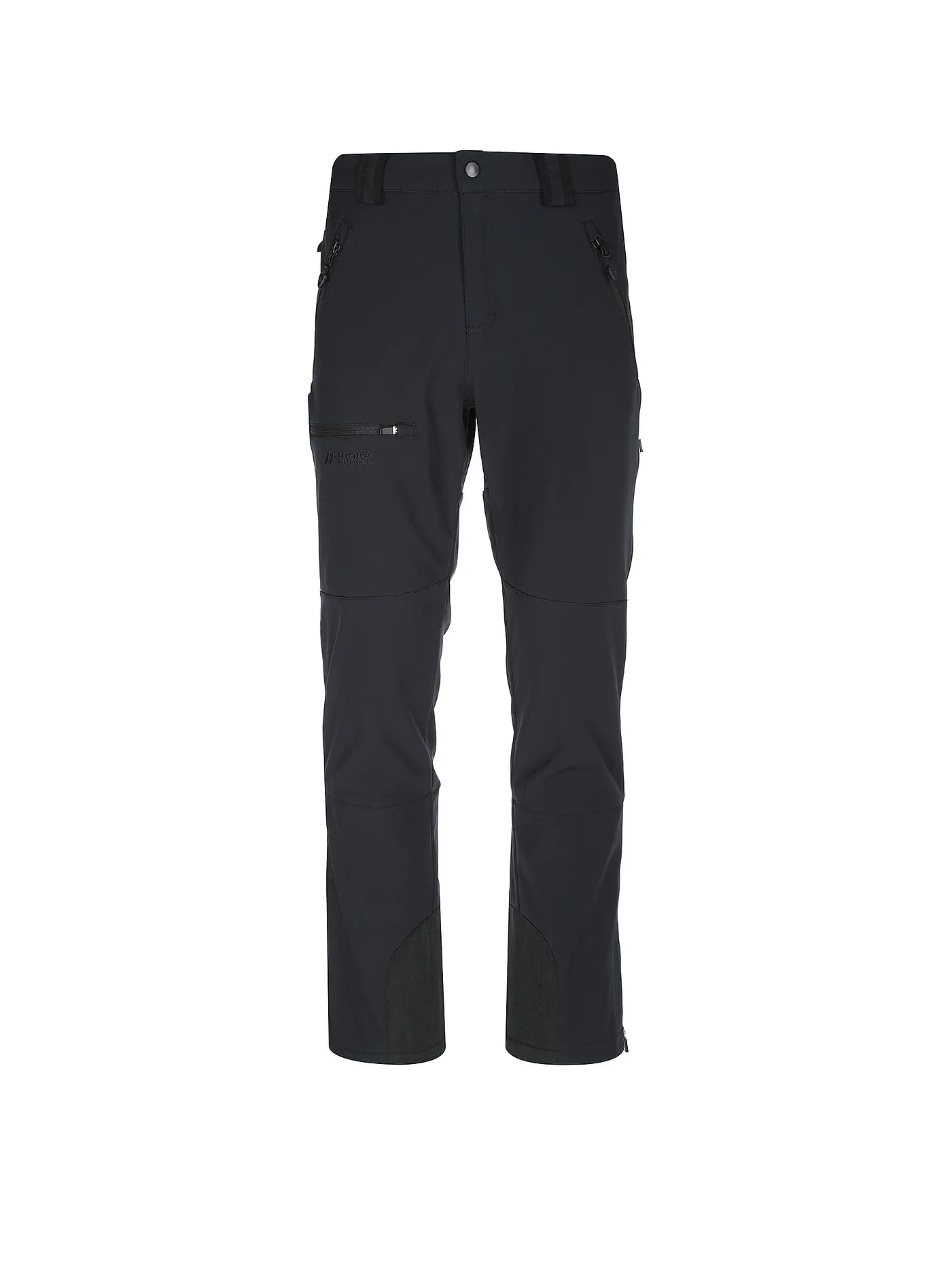 MAIER SPORTS | Herren Softshell Wanderhose Adakit | schwarz