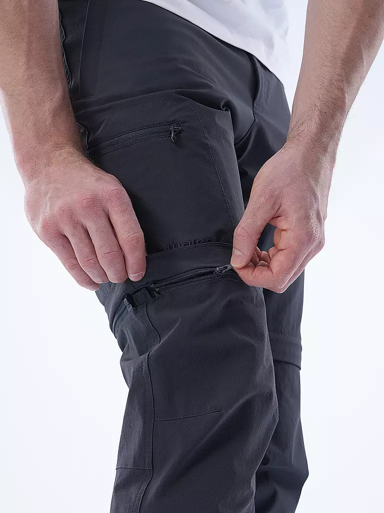 MAIER SPORTS | Herren Wanderhose Tajo2 ZipOff  | grau