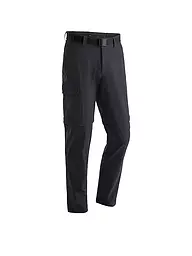 MAIER SPORTS | Herren Wanderhose Torid Slim ZipOff | schwarz