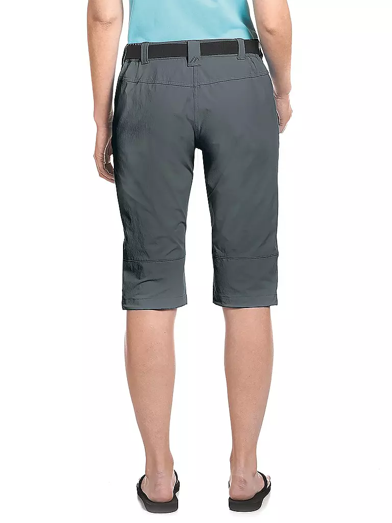 MAIER | Damen Capri Kluane | grau