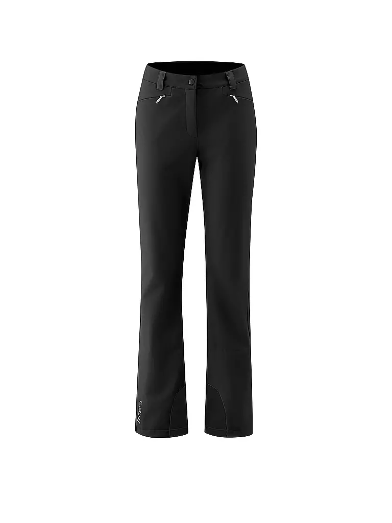 MAIER Damen Softshell Skihose Mary schwarz