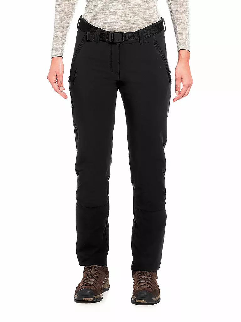 MAIER | Damen Wanderhose Lana Slim | schwarz