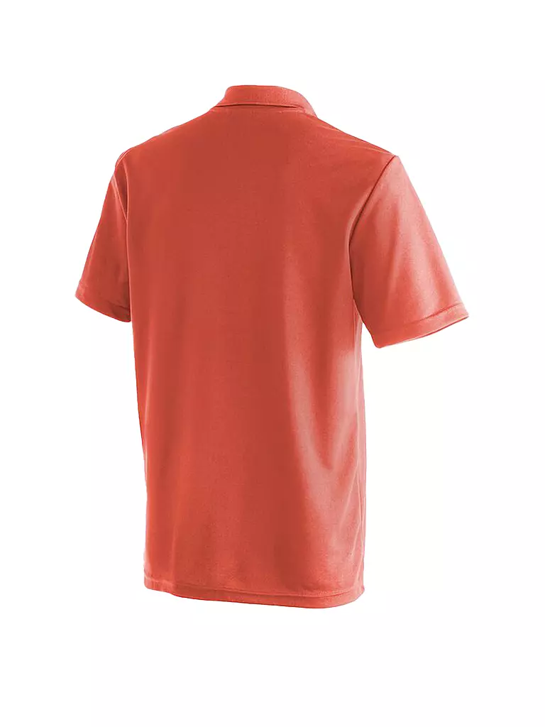 MAIER | Herren Funktionspolo Ulrich | orange