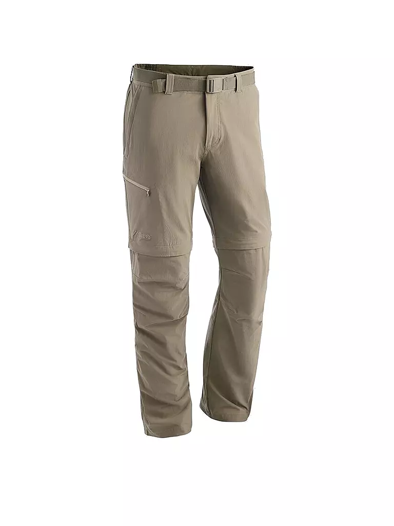 MAIER | Herren ZipOff-Hose Tajo 2 | beige