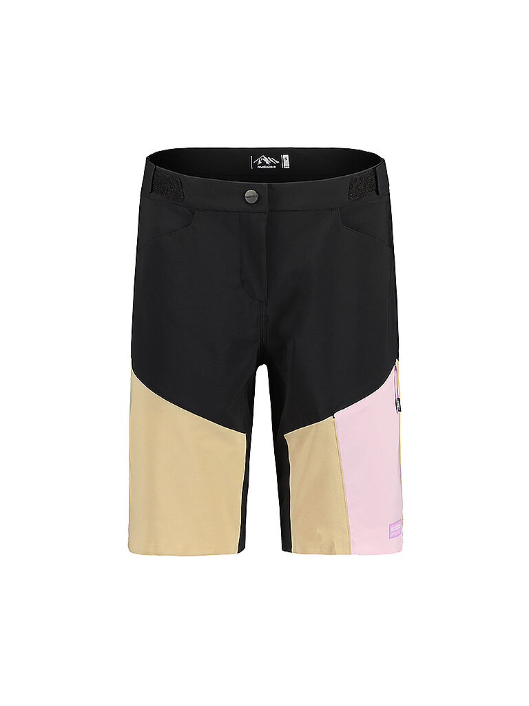 Maloja Radhose Leicht Elastisch Recycelte Fasern Schwarz