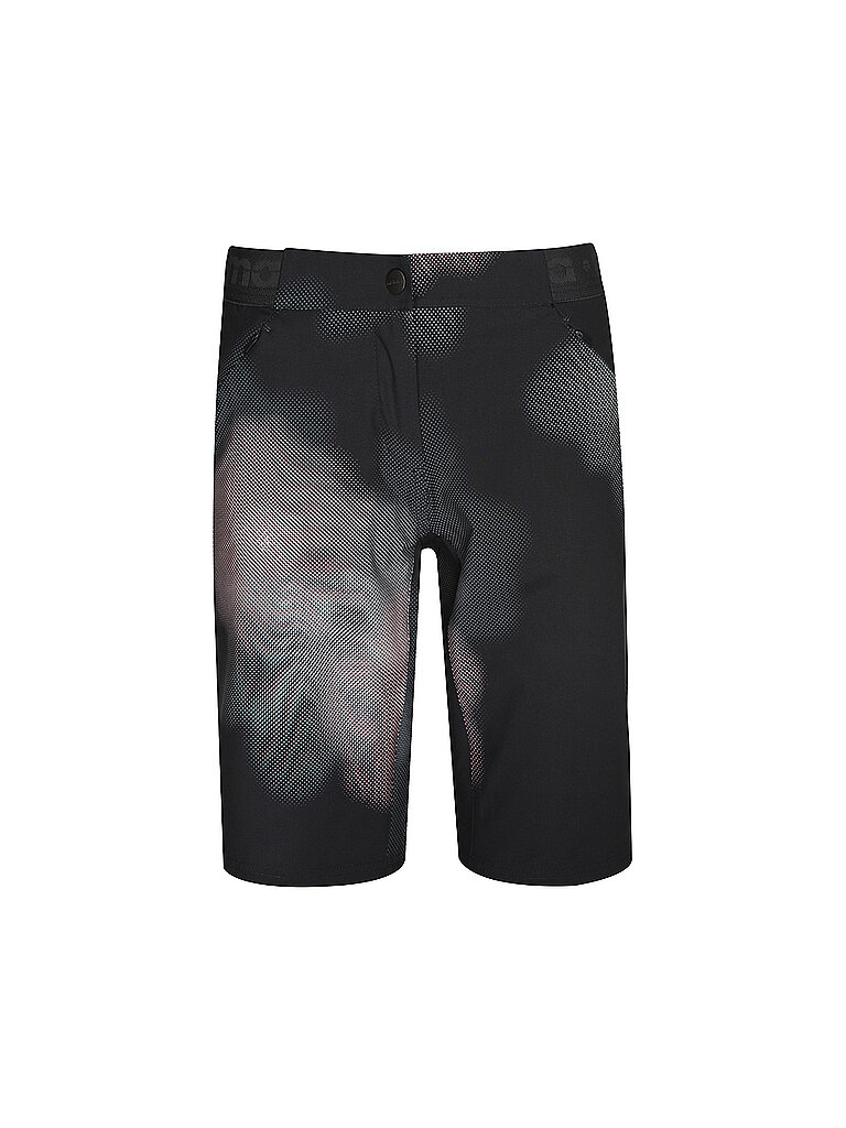 Maloja Radshort AnemonaM Printed 86% Recycled Polyester 14% Spandex Deep Black Bloom