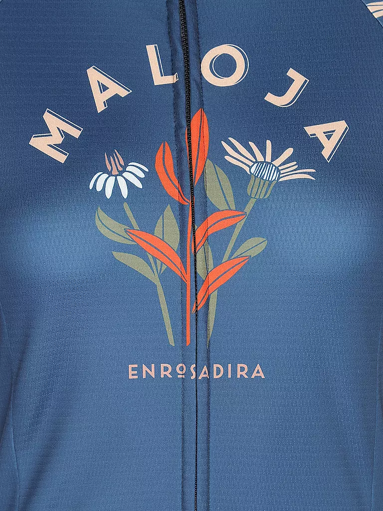 MALOJA | Damen Rad Trikot GanesM. 1/1 | blau