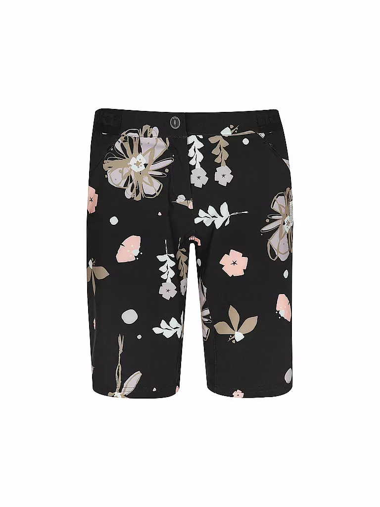 MALOJA | Damen Radshort AnemonaM. Printed | schwarz