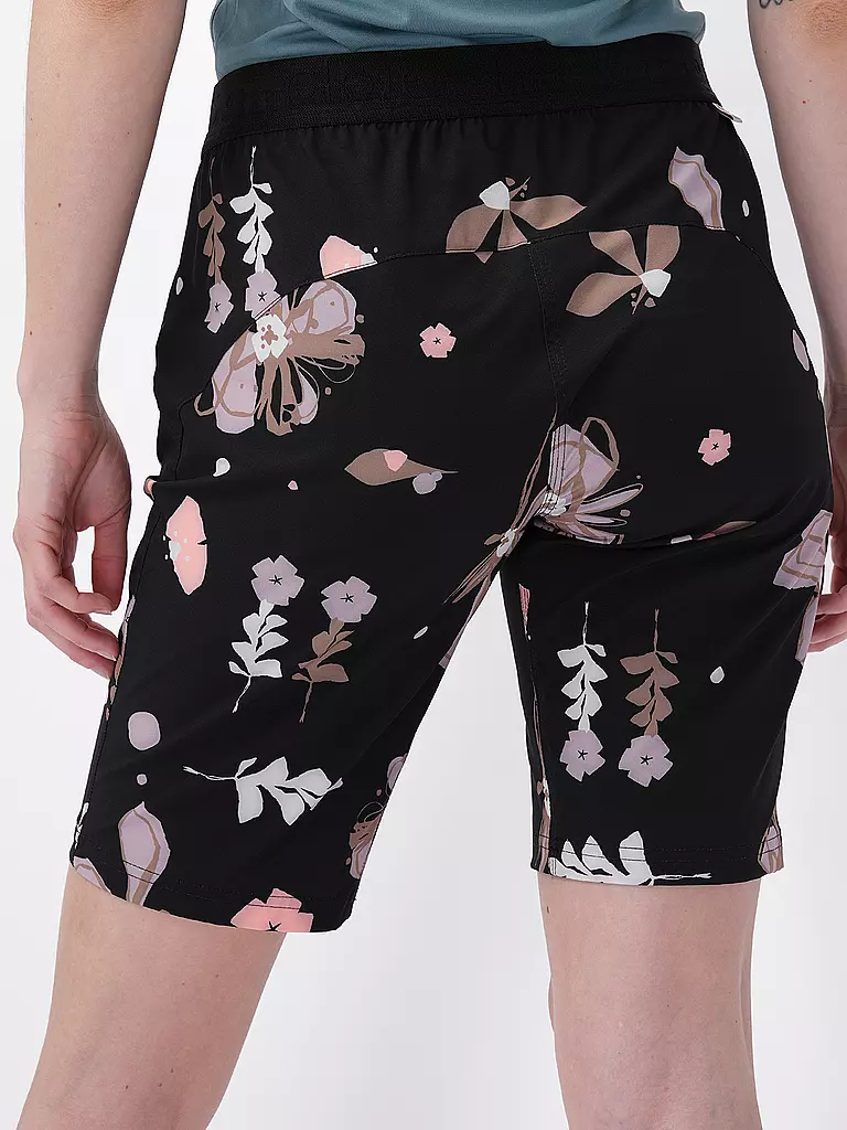 MALOJA | Damen Radshort AnemonaM. Printed | schwarz