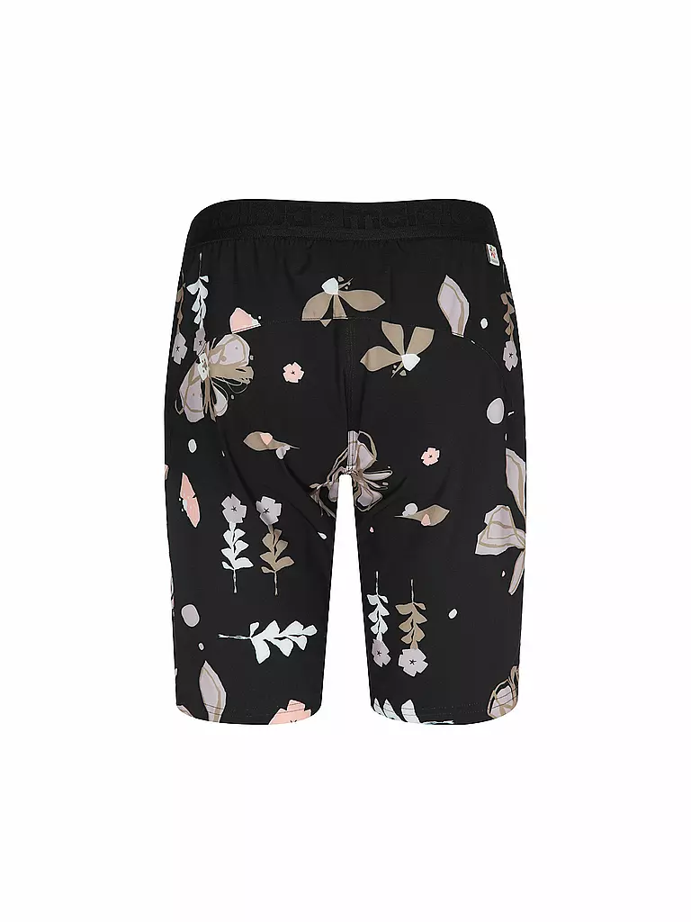 MALOJA | Damen Radshort AnemonaM. Printed | schwarz