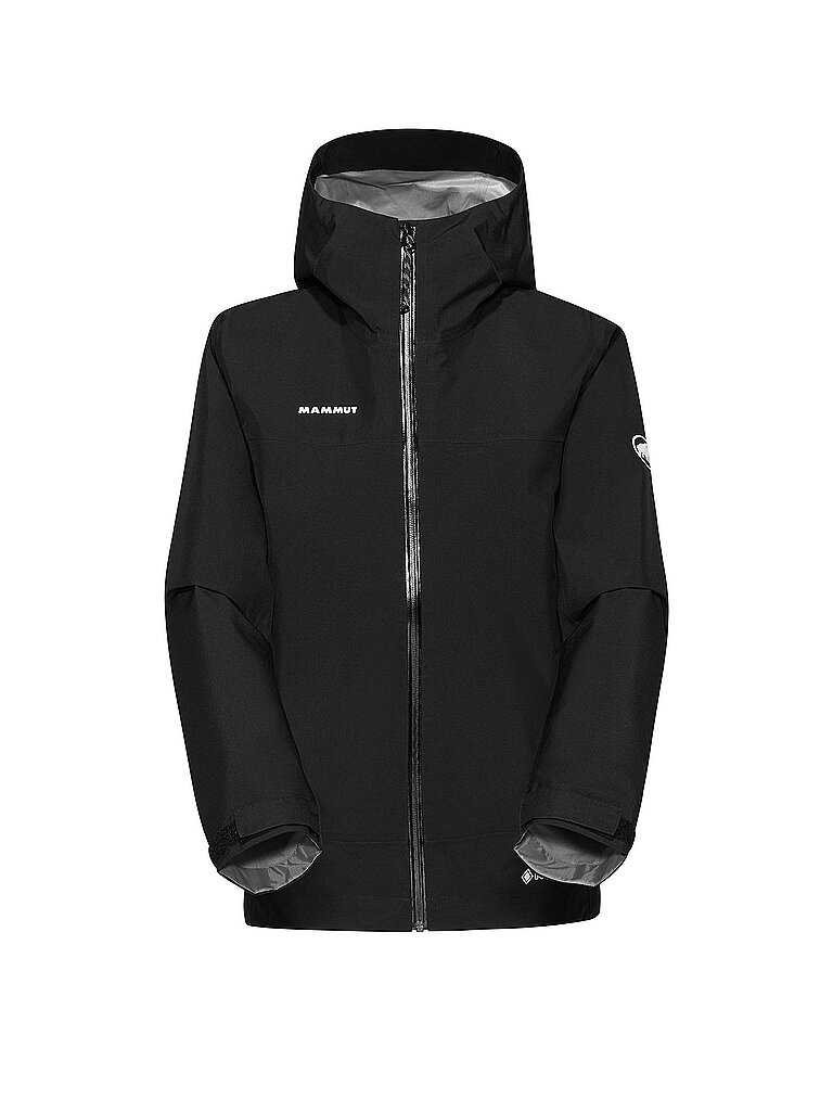 mammut Wanderjacke Hoodie GORE-TEX Schwarz