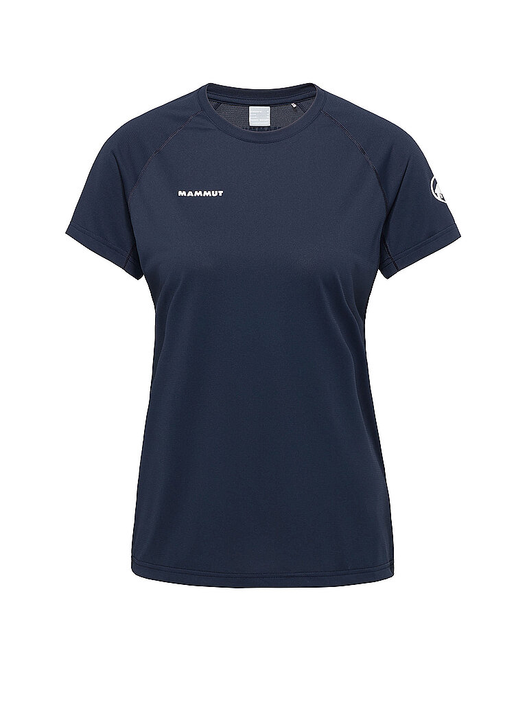 mammut Shirt Funktions Recyceltes Polyester Dunkelblau