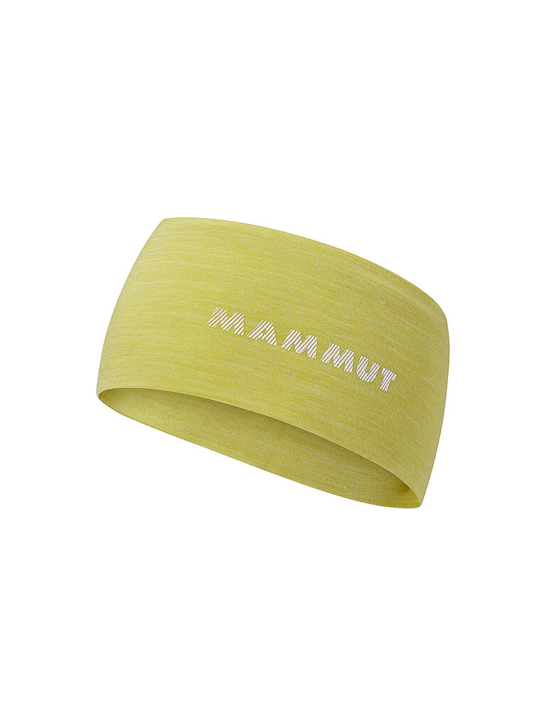 mammut Stirnband Vielseitig Merino-Wolle Lyocell Gold