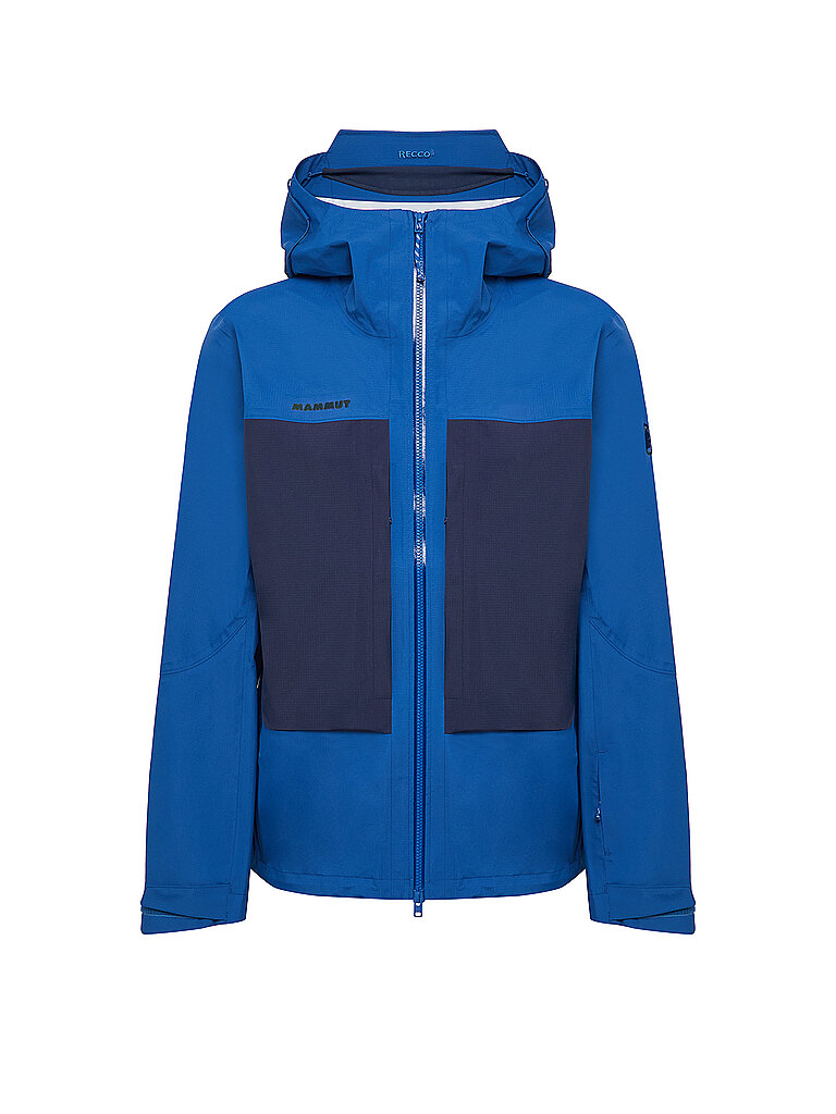MAMMUT Herren Tourenjacke Skintrack HS 3L Hoodie blau | M