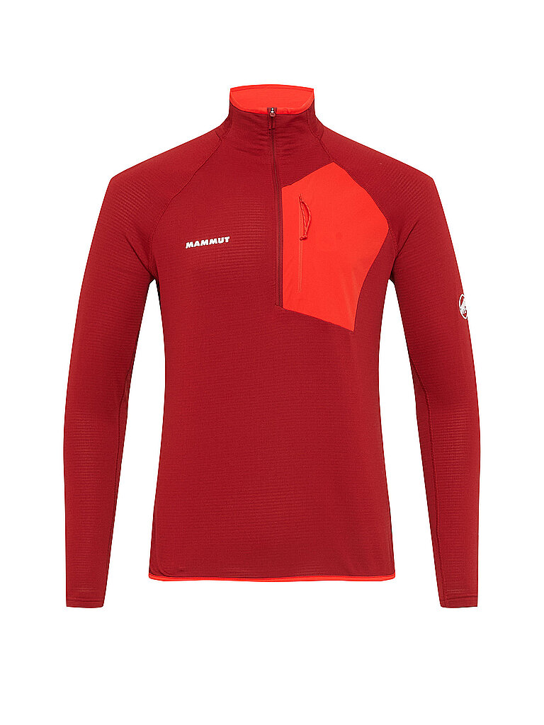 MAMMUT Herren Touren Zipshirt Aenergy Light ML Half Zip rot | M