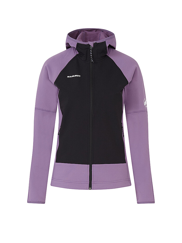MAMMUT Damen Fleecejacke Massone Hoodie lila | XS