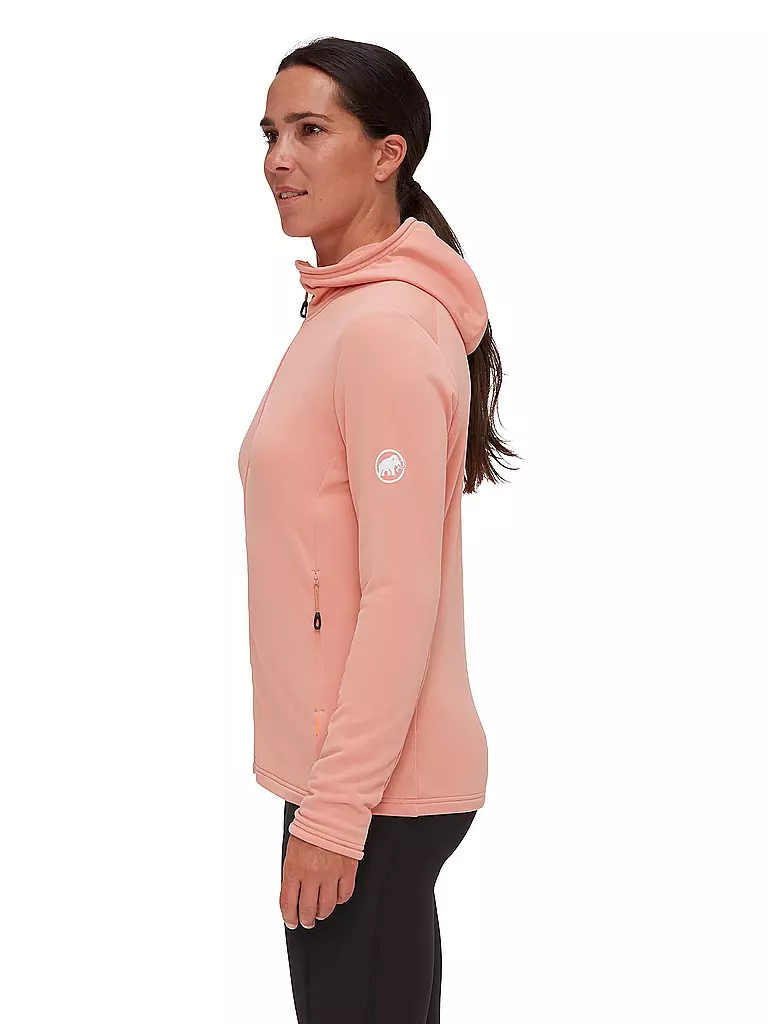 MAMMUT | Damen Fleecejacke Aconcagua Light ML Hoodie | rosa