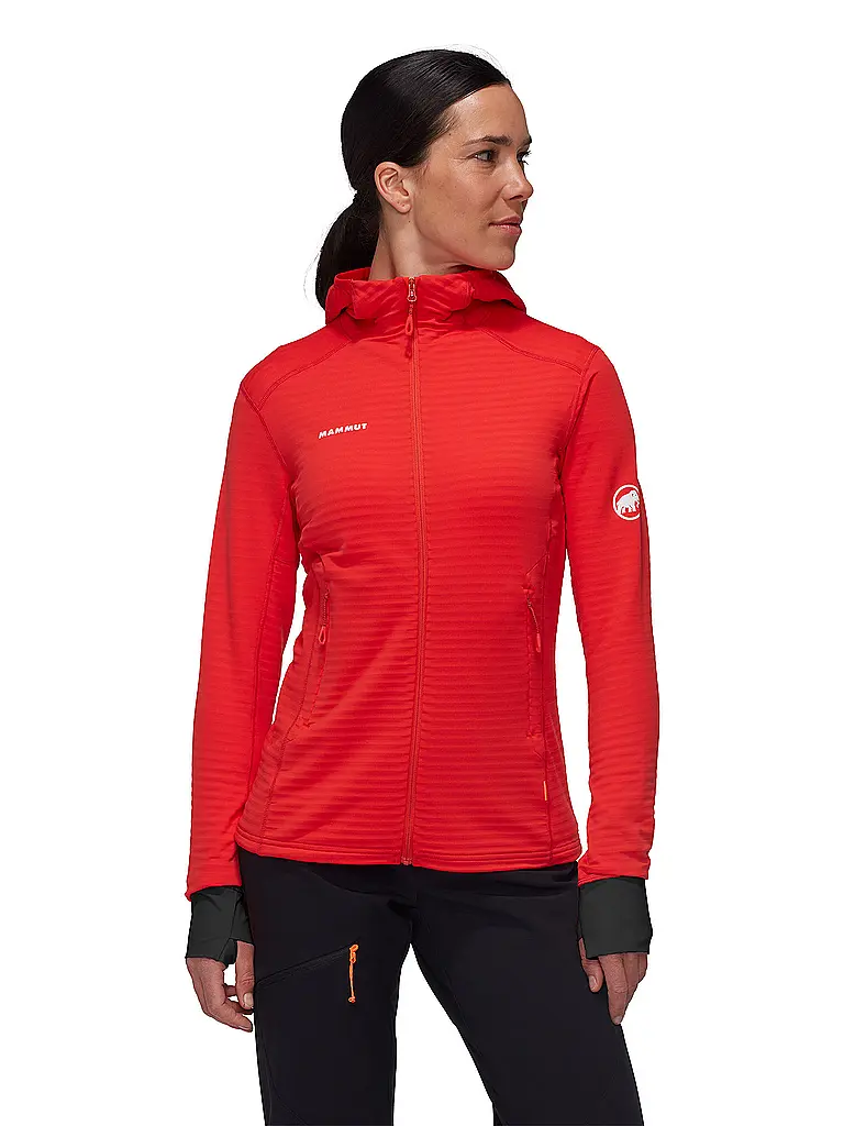 MAMMUT | Damen Fleecejacke Taiss Light ML | rot