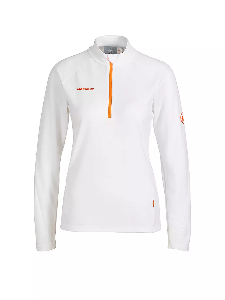 MAMMUT | Damen Funktionsshirt Aegility Half Zip | weiss