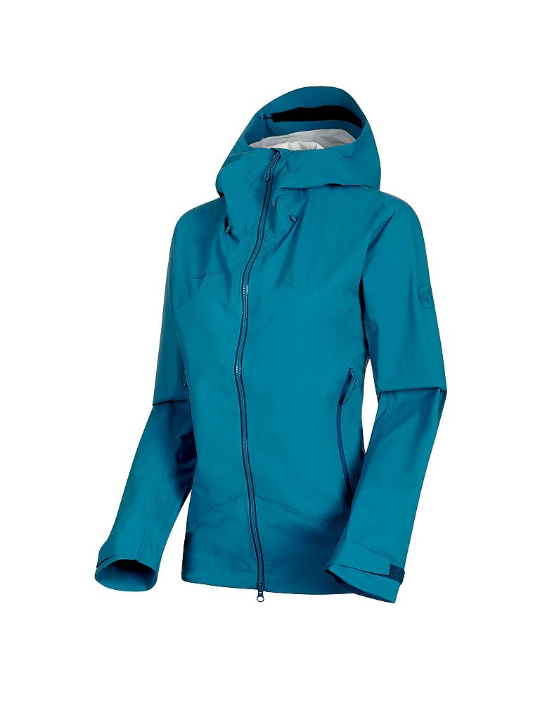 Damen Hardshell-Jacke Kento Hooded blau