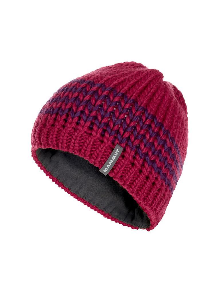 MAMMUT | Damen Haube Nara Beanie | rot