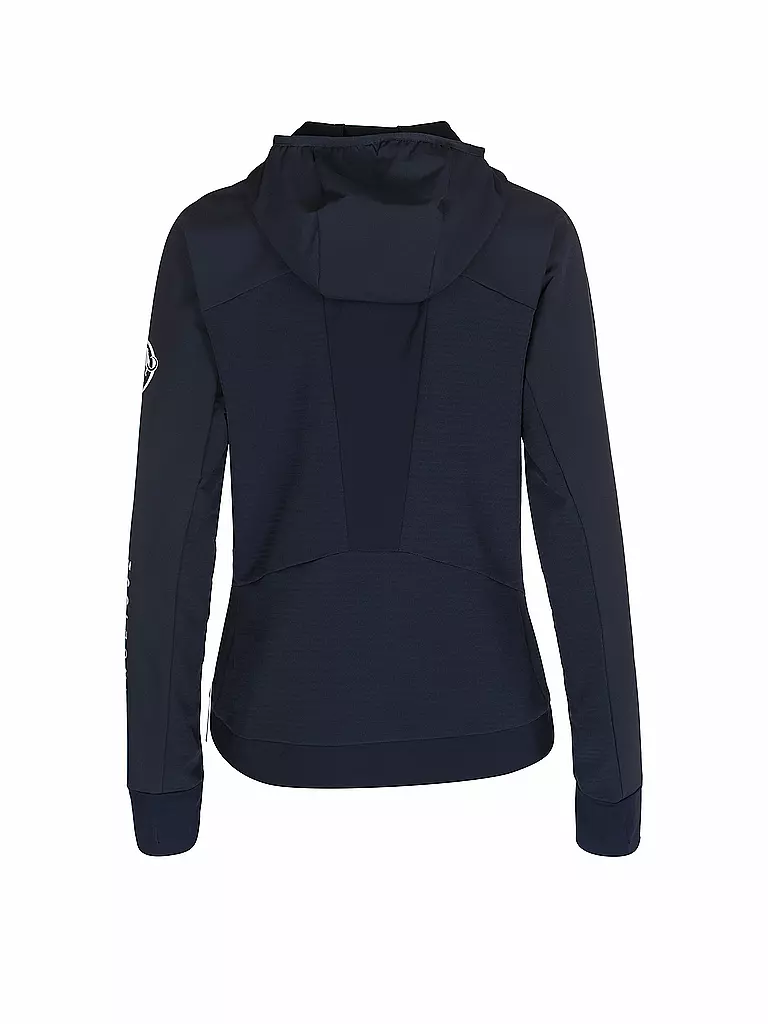 MAMMUT | Damen Hybridjacke Eisfeld SO Hybrid Hooded | blau