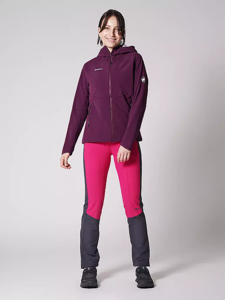 MAMMUT | Damen Softshelljacke Ultimate Comfort | beere