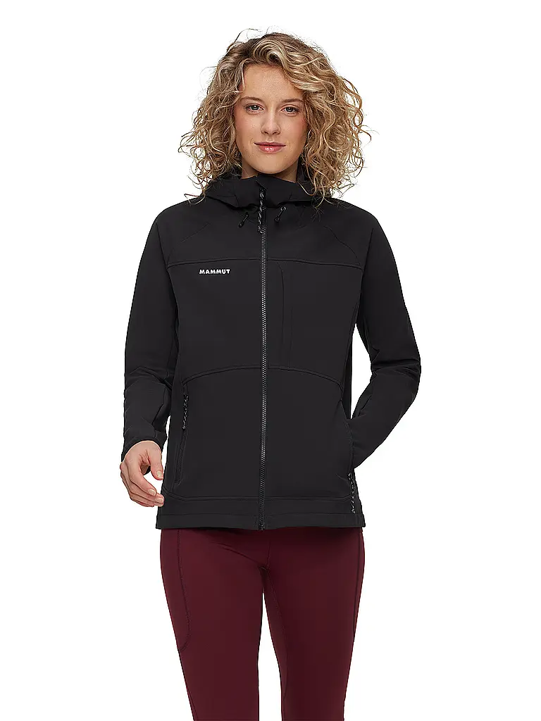MAMMUT | Damen Softshelljacke Ultimate Comfort | schwarz
