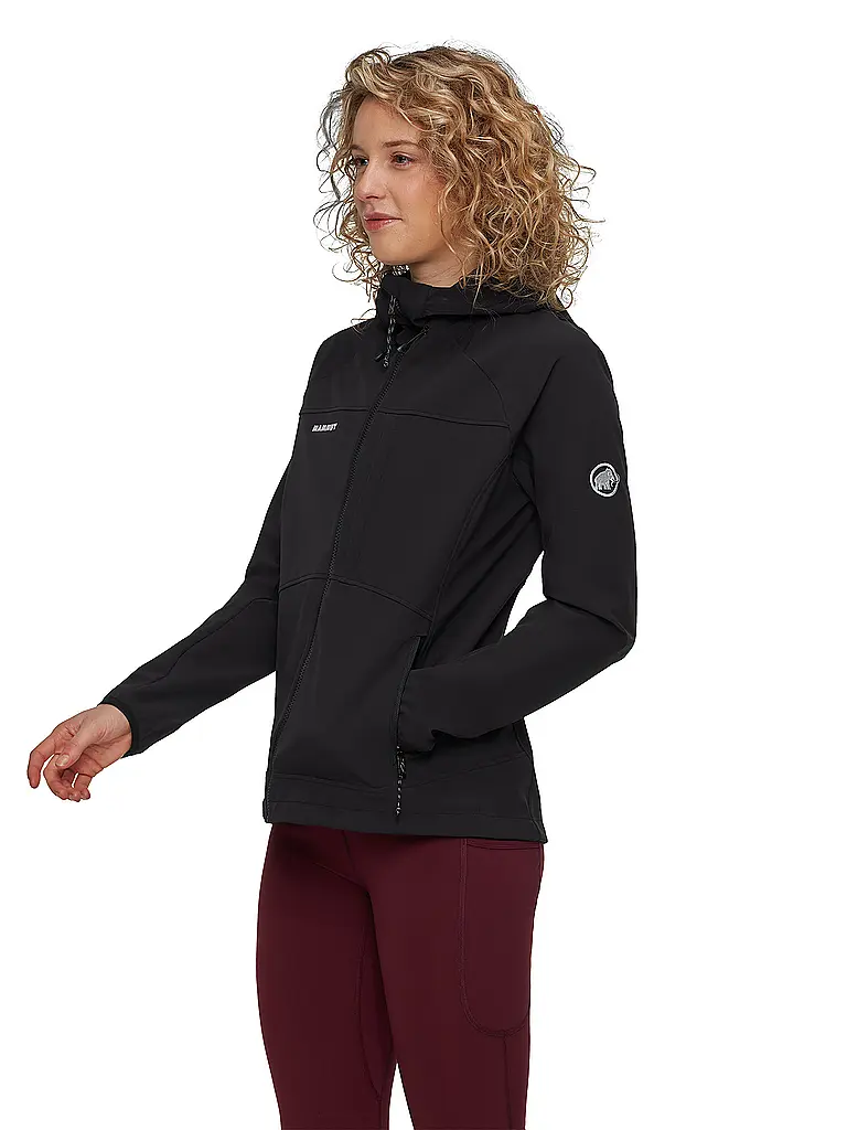 MAMMUT | Damen Softshelljacke Ultimate Comfort | schwarz