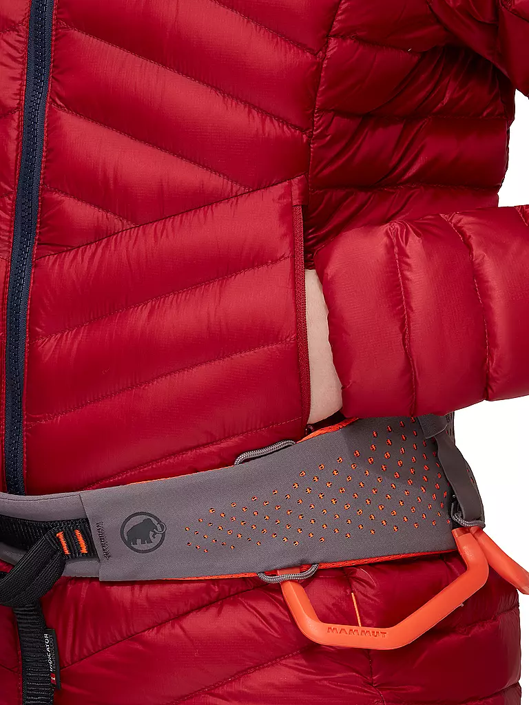 MAMMUT | Damen Touren Isojacke Broad Peak Down Hoodie | dunkelrot