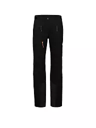 MAMMUT | Damen Touren Softshellhose Taiss Guide mit Schneegamasche | schwarz