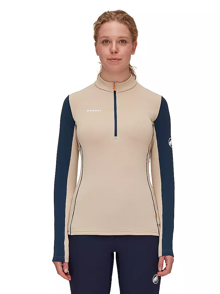 MAMMUT | Damen Touren Zipshirt Aenergy Polartec | dunkelblau