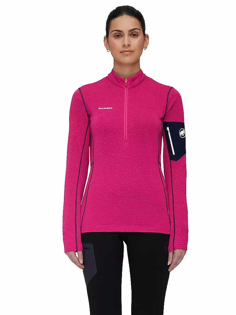 MAMMUT | Damen Unterzieh Zipshirt Aenergy Light | pink