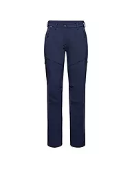 MAMMUT | Damen Wander Softshellhose Winter Hiking | dunkelblau