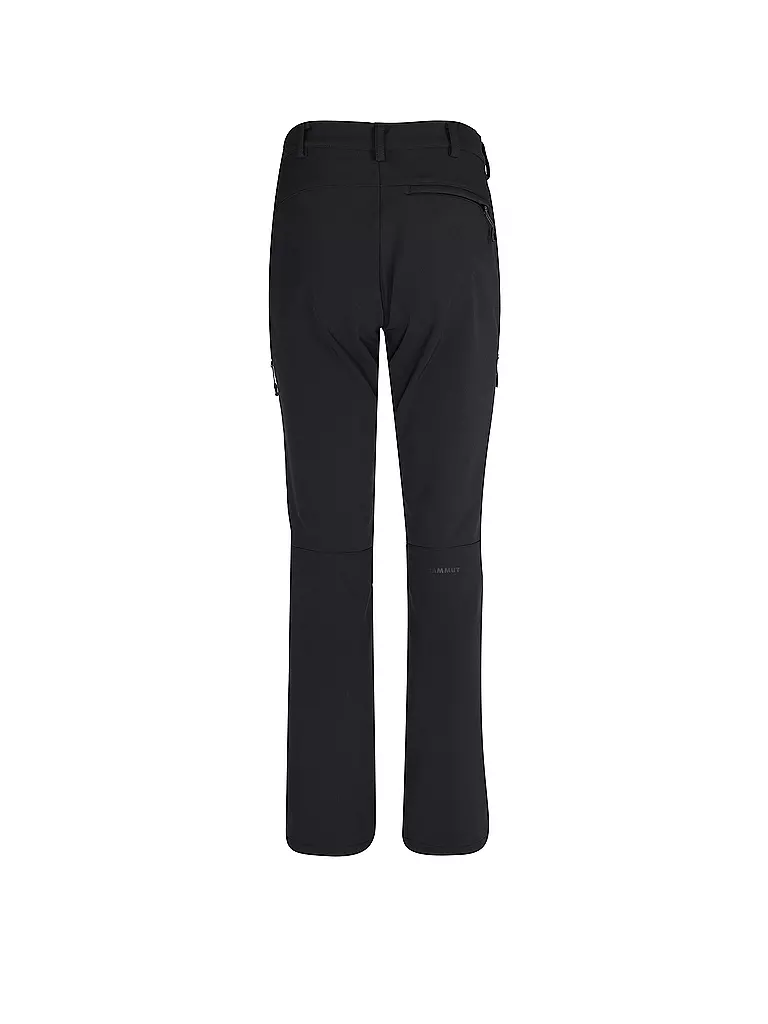 MAMMUT | Damen Wander Softshellhose Winter Hiking | schwarz
