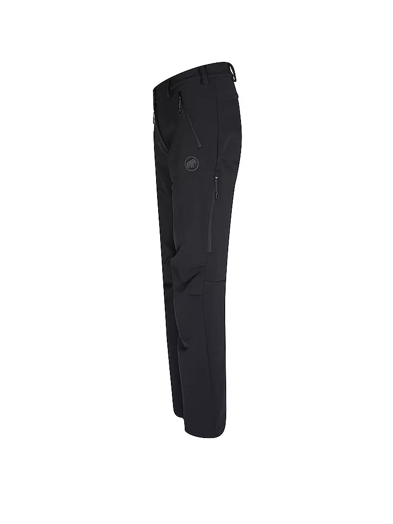 MAMMUT | Damen Wander Softshellhose Winter Hiking | schwarz
