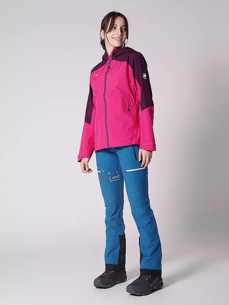 MAMMUT | Damen Wanderjacke Convey Tour Hooded | pink