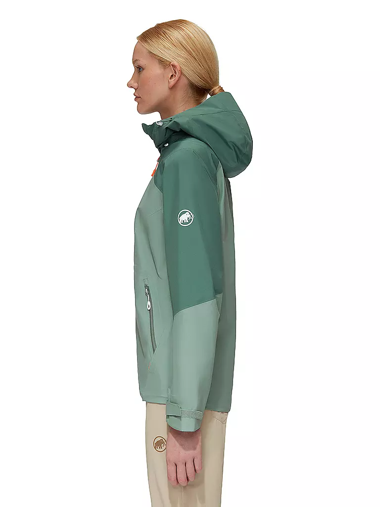 MAMMUT | Damen Wanderjacke Convey Tour Hooded | mint