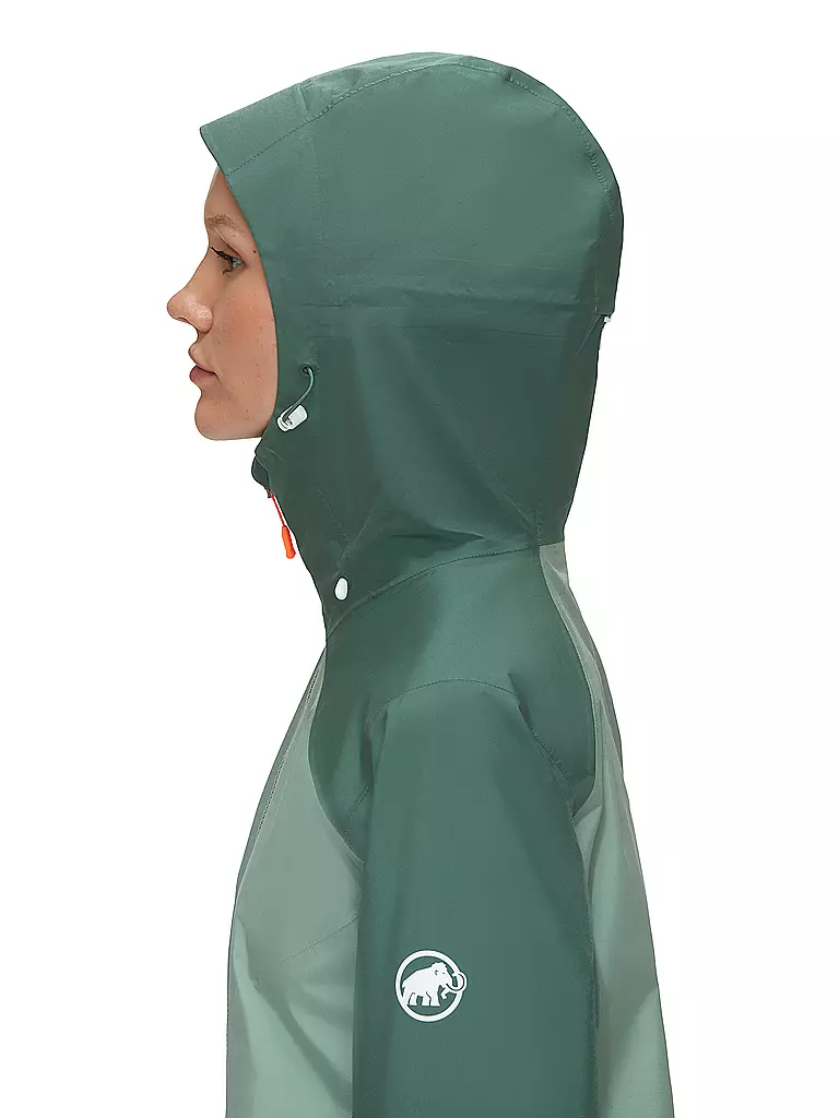 MAMMUT | Damen Wanderjacke Convey Tour Hooded | mint